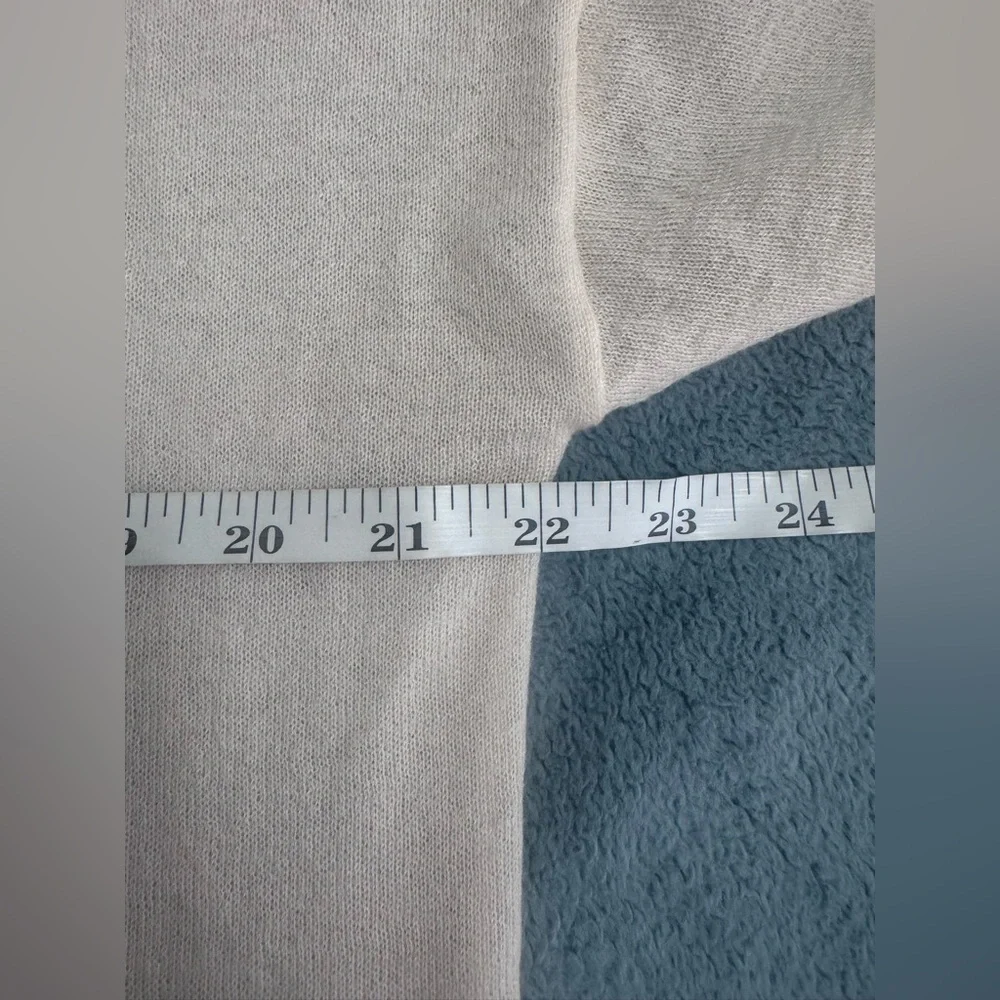 NWT JCrew Spring Street featherweight cashmere relaxed T-shirt - Picture 7 of 8